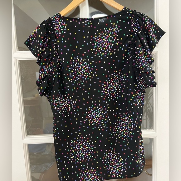 Kate Spade Confetti Cheer Blouse - Size S - Picture 3 of 6